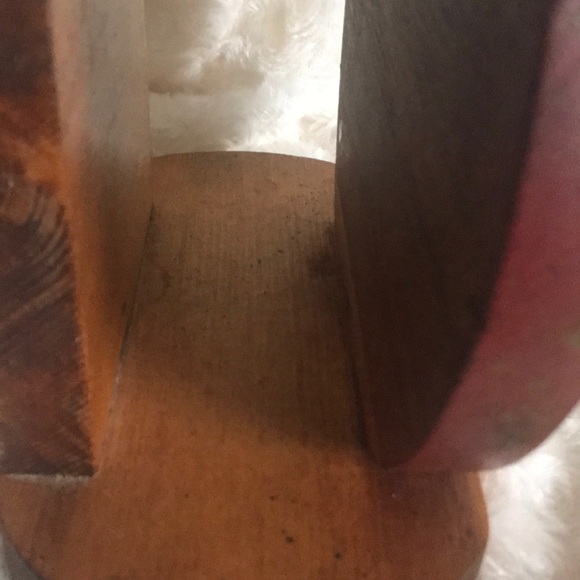 Rare Vintage Wooden Apple Napkin Holder - Picture 5 of 6